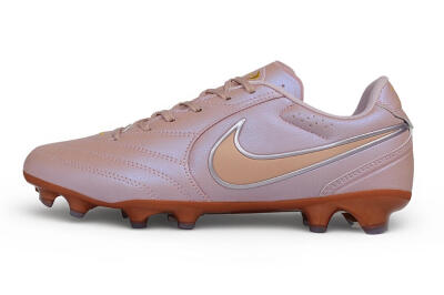 Nike Tiempo Ligera Pro FG Firm Ground Soccer Cleats - Pink/Rose Gold/Metallic Copper