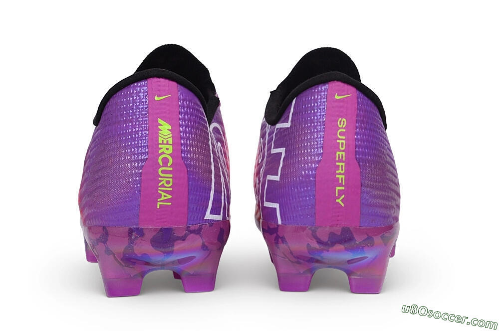 Nike Air Zoom Mercurial Superfly 11 Elite FG Firm Ground Soccer Cleats - Purple/Digital Pink/Volt 5