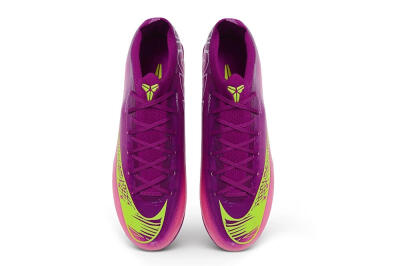 Nike Air Zoom Mercurial Vapor 17 Elite FG Firm Ground Soccer Cleats - Purple/Berry Purple/Volt Green