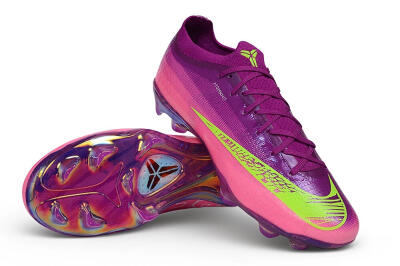 Nike Air Zoom Mercurial Vapor 17 Elite FG Firm Ground Soccer Cleats - Purple/Berry Purple/Volt Green