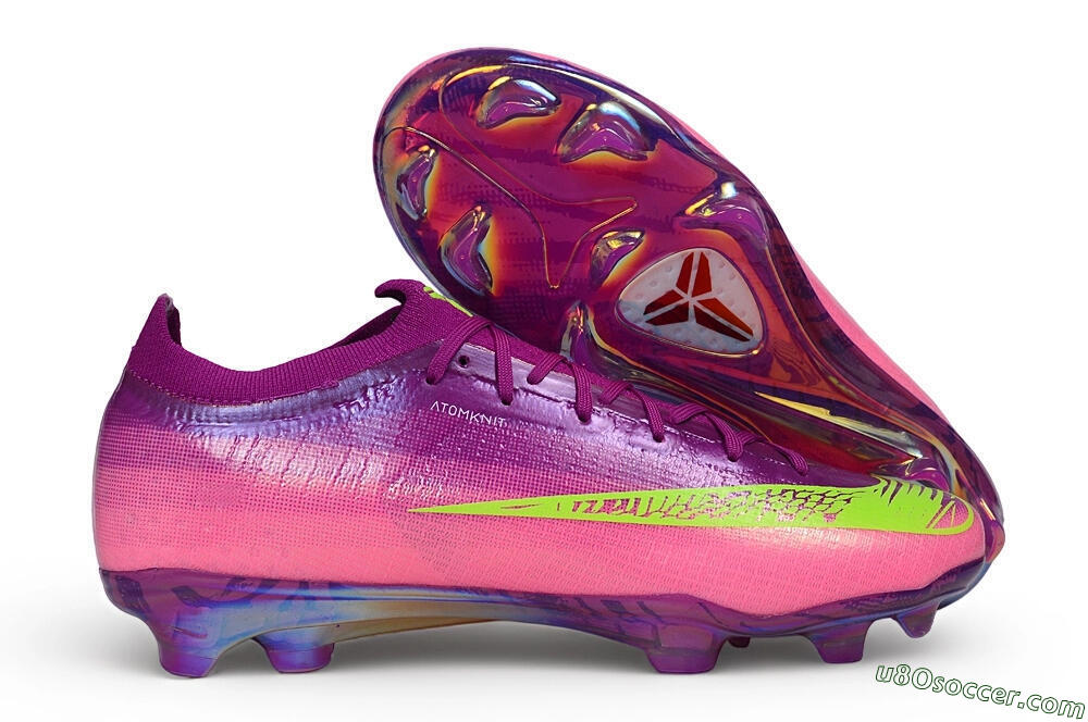Nike Air Zoom Mercurial Vapor 17 Elite FG Firm Ground Soccer Cleats - Purple/Berry Purple/Volt Green 1
