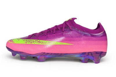 Nike Air Zoom Mercurial Vapor 17 Elite FG Firm Ground Soccer Cleats - Purple/Berry Purple/Volt Green
