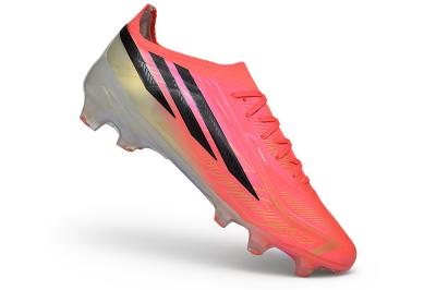 Adidas F50 Hyperfast Elite FG Firm Ground Soccer Cleats - Pink/Solar Pink/Lucid Lemon