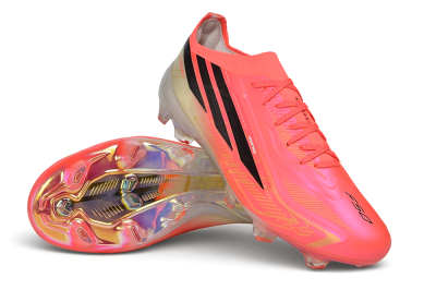 Adidas F50 Hyperfast Elite FG Firm Ground Soccer Cleats - Pink/Solar Pink/Lucid Lemon