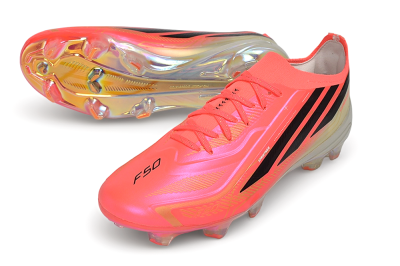Adidas F50 Hyperfast Elite FG Firm Ground Soccer Cleats - Pink/Solar Pink/Lucid Lemon