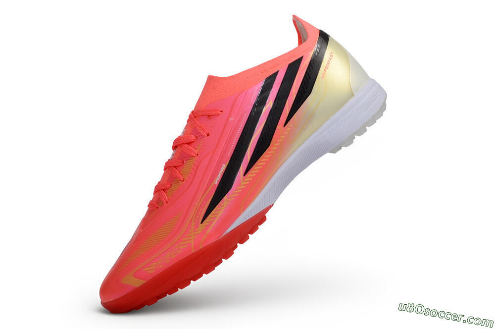 Adidas F50 Hyperfast Elite TF Artificial Turf - Orange/Solar Red/Black 6