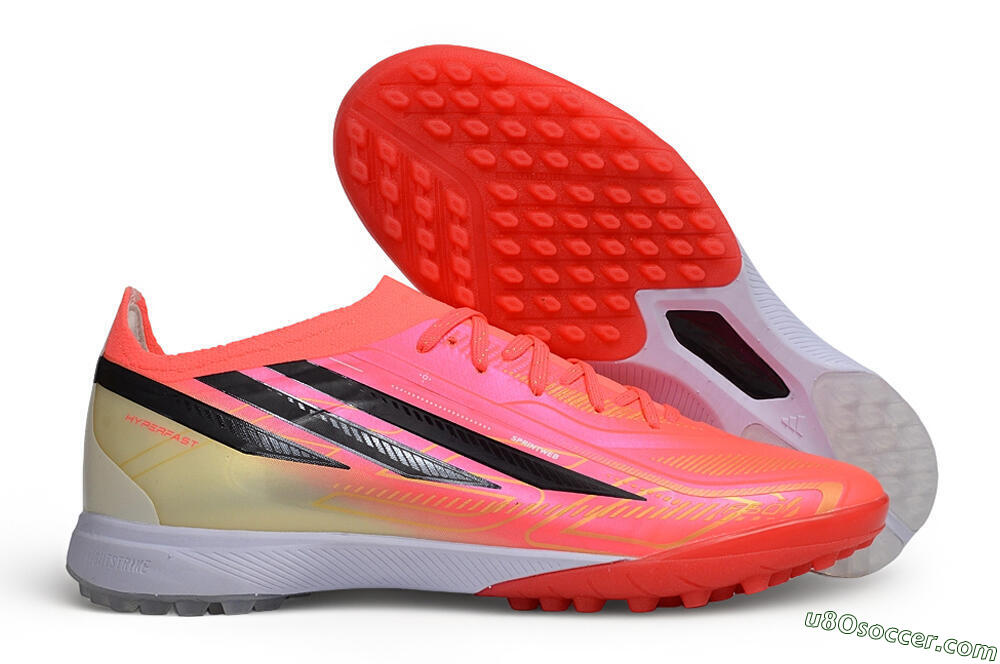 Adidas F50 Hyperfast Elite TF Artificial Turf - Orange/Solar Red/Black 1