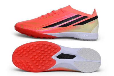 Adidas F50 Hyperfast Elite TF Artificial Turf - Orange/Solar Red/Black