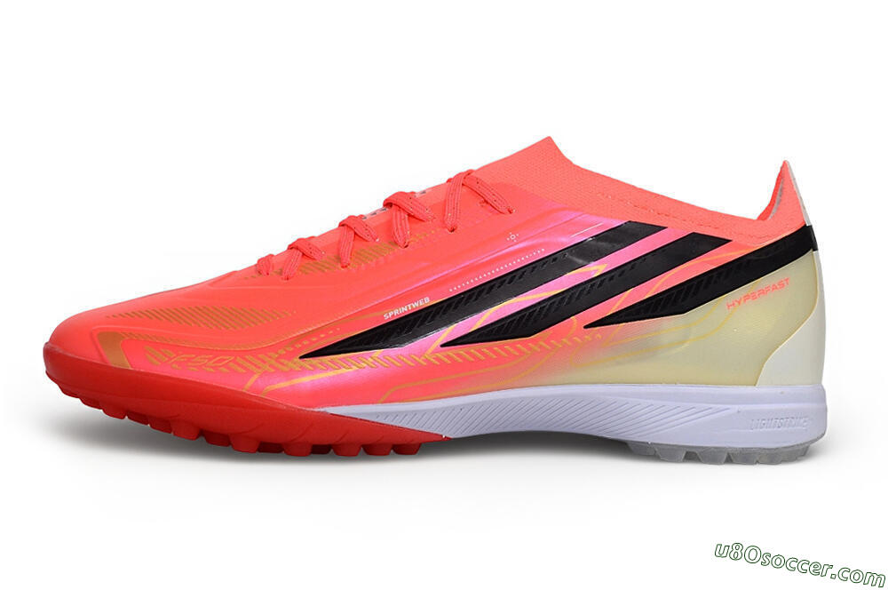 Adidas F50 Hyperfast Elite TF Artificial Turf - Orange/Solar Red/Black 2