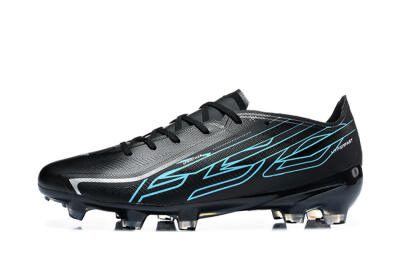 Adidas F50 Hyperfast Elite FG Firm Ground Soccer Cleats - Black/Core Black/Electric Blue