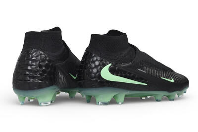Nike Phantom 6 Elite High FG Firm Ground Soccer Cleats - Black/Black/Mint