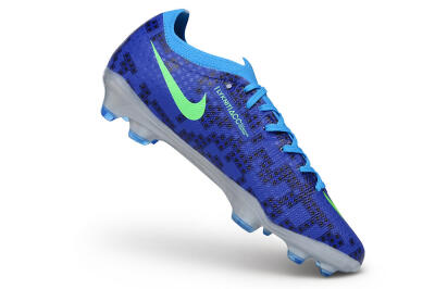 Nike Air Zoom Mercurial Vapor 17 Elite FG Firm Ground Soccer Cleats - Blue/Electric Blue/Volt Green