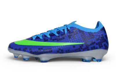 Nike Air Zoom Mercurial Vapor 17 Elite FG Firm Ground Soccer Cleats - Blue/Electric Blue/Volt Green