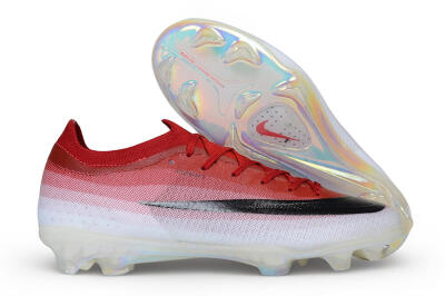 Nike Air Zoom Mercurial Vapor 17 Elite FG Firm Ground Soccer Cleats - Red/University Red/White