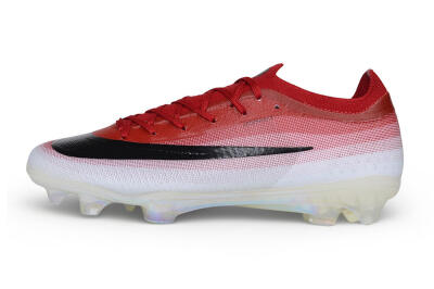 Nike Air Zoom Mercurial Vapor 17 Elite FG Firm Ground Soccer Cleats - Red/University Red/White