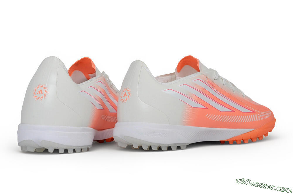 Adidas F50 Hyperfast League TF Artificial Turf - Orange/Solar Red/Cloud White 6