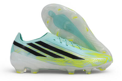 Adidas F50 Hyperfast Elite FG Firm Ground Soccer Cleats - Turquoise/Mint Green/Electric Yellow