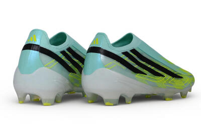 Adidas F50 Hyperfast Elite Laceless FG Firm Ground Soccer Cleats - Green/Mint Rush/Solar Yellow
