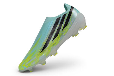 Adidas F50 Hyperfast Elite Laceless FG Firm Ground Soccer Cleats - Green/Mint Rush/Solar Yellow