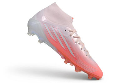 Rodman x Adidas F50 Sparkfusion Elite AG Artificial Grass Soccer Cleats - Pink/Clear Pink/Iridescent White