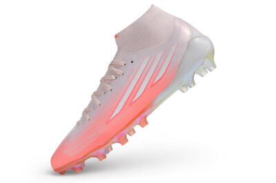 Rodman x Adidas F50 Sparkfusion Elite AG Artificial Grass Soccer Cleats - Pink/Clear Pink/Iridescent White