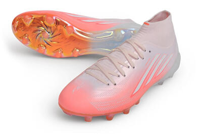 Rodman x Adidas F50 Sparkfusion Elite AG Artificial Grass Soccer Cleats - Pink/Clear Pink/Iridescent White