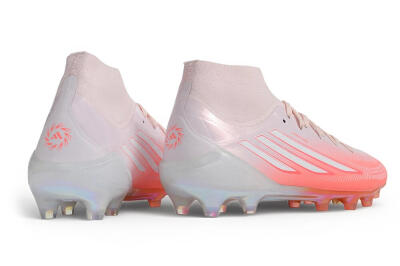 Rodman x Adidas F50 Sparkfusion Elite AG Artificial Grass Soccer Cleats - Pink/Clear Pink/Iridescent White
