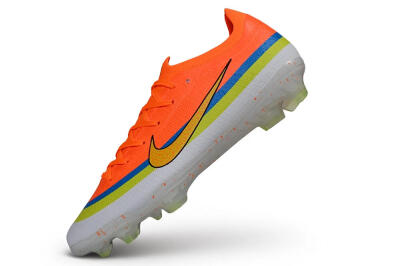 Nike Air Zoom Mercurial Vapor 17 Elite FG Firm Ground Soccer Cleats - Orange/Bright Mango/Volt Blue