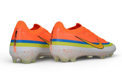 Nike Air Zoom Mercurial Vapor 17 Elite FG Firm Ground Soccer Cleats - Orange/Bright Mango/Volt Blue