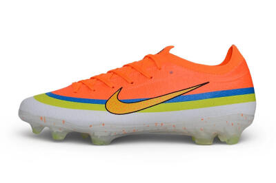Nike Air Zoom Mercurial Vapor 17 Elite FG Firm Ground Soccer Cleats - Orange/Bright Mango/Volt Blue