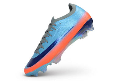 Nike Air Zoom Mercurial Vapor 17 Elite FG Firm Ground Soccer Cleats - Blue/Clear Blue/Bright Crimson