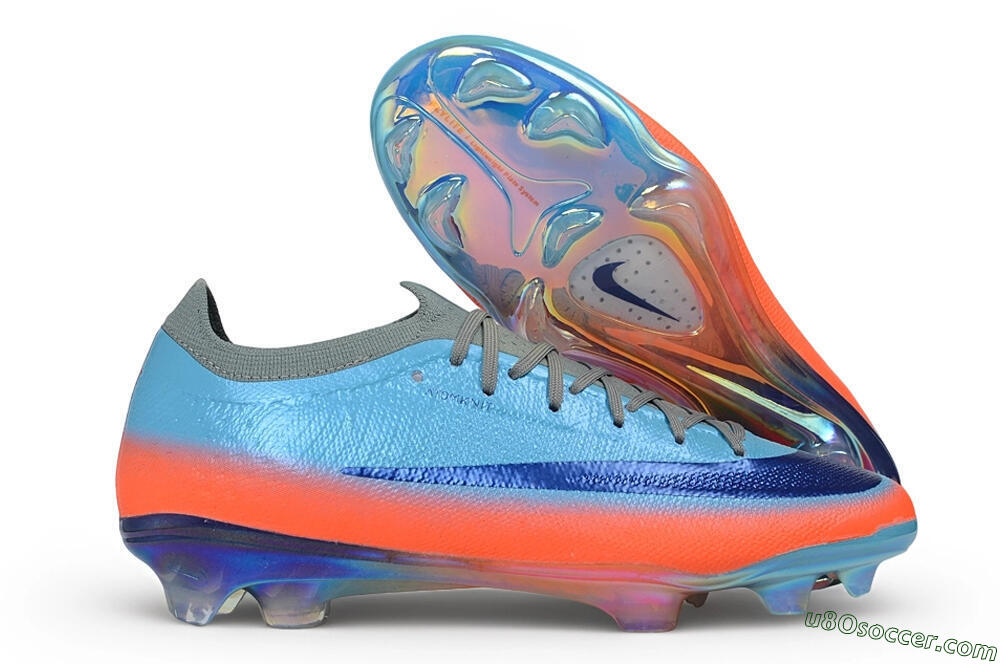 Nike Air Zoom Mercurial Vapor 17 Elite FG Firm Ground Soccer Cleats - Blue/Clear Blue/Bright Crimson 1