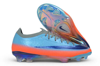 Nike Air Zoom Mercurial Vapor 17 Elite FG Firm Ground Soccer Cleats - Blue/Clear Blue/Bright Crimson