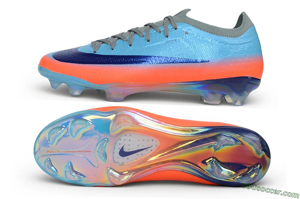 Nike Air Zoom Mercurial Vapor 17 Elite FG Firm Ground Soccer Cleats - Blue/Clear Blue/Bright Crimson 0