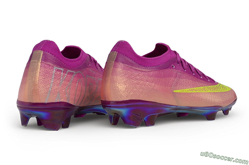 Nike Air Zoom Mercurial Vapor 17 Elite FG Firm Ground Soccer Cleats - Purple/Berry/Volt 6
