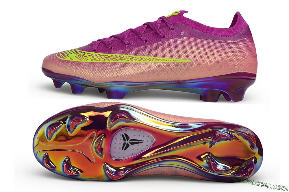 Nike Air Zoom Mercurial Vapor 17 Elite FG Firm Ground Soccer Cleats - Purple/Berry/Volt 0