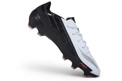 Adidas F50 Hyperfast Evo FG Firm Ground Soccer Cleats - White/Core Black/Solar Red