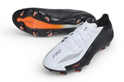 Adidas F50 Hyperfast Evo FG Firm Ground Soccer Cleats - White/Core Black/Solar Red