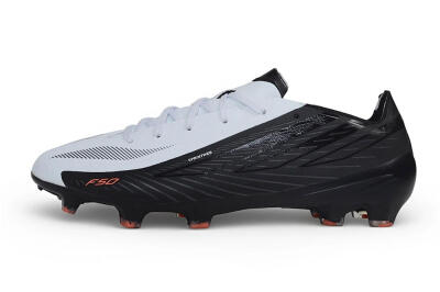 Adidas F50 Hyperfast Evo FG Firm Ground Soccer Cleats - White/Core Black/Solar Red