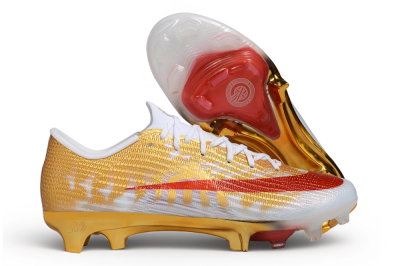 Nike Air Zoom Mercurial Superfly 11 Elite FG Firm Ground Soccer Cleats - Gold/Metallic Gold/Bright Crimson