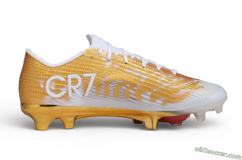 Nike Air Zoom Mercurial Superfly 11 Elite FG Firm Ground Soccer Cleats - Gold/Metallic Gold/Bright Crimson 7