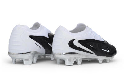 Nike Phantom 6 Elite Low FG Firm Ground Soccer Cleats - White/White/Black