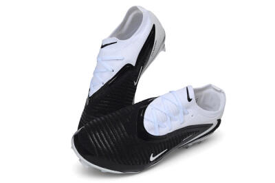 Nike Phantom 6 Elite Low FG Firm Ground Soccer Cleats - White/White/Black