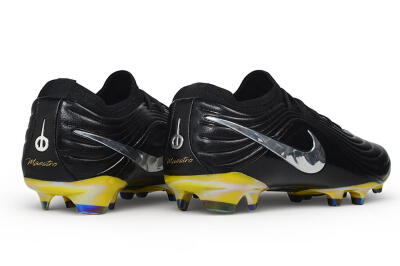 Nike Tiempo Legend 11 Elite FG Firm Ground Soccer Cleats - Black/Black/Chrome/Cyber