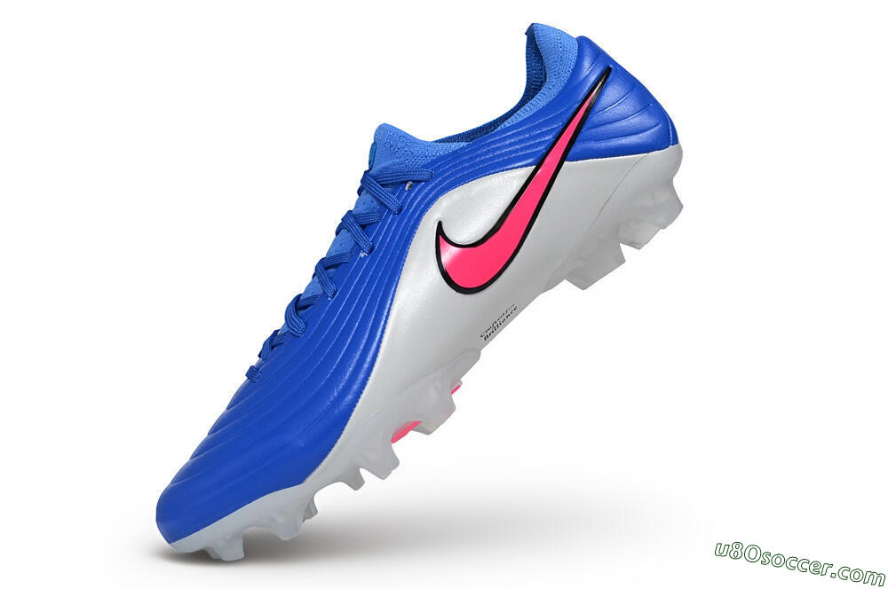 Nike Tiempo Legend 11 Elite FG Firm Ground Soccer Cleats - Blue/Baltic Blue/Metallic Silver 5