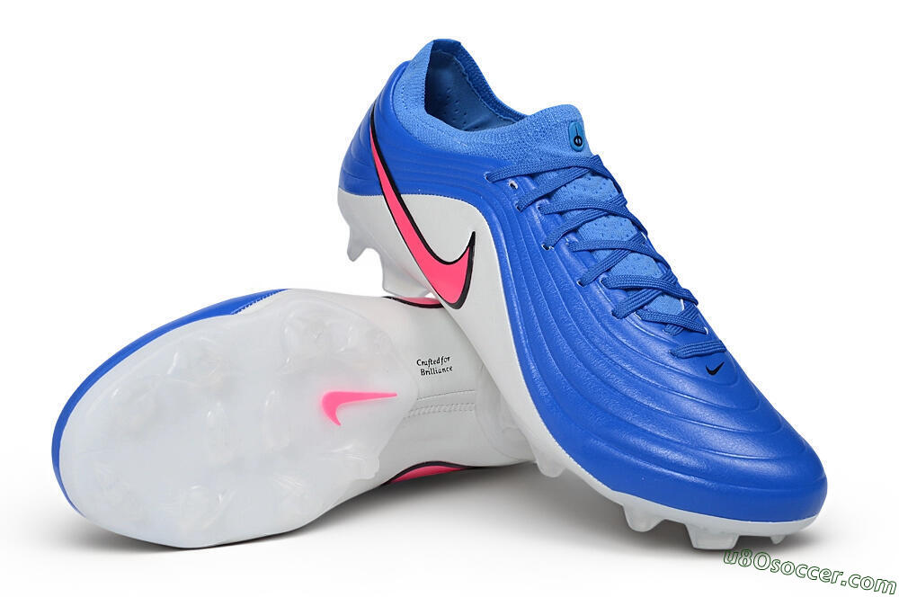 Nike Tiempo Legend 11 Elite FG Firm Ground Soccer Cleats - Blue/Baltic Blue/Metallic Silver 3