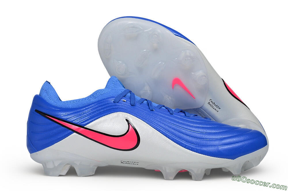 Nike Tiempo Legend 11 Elite FG Firm Ground Soccer Cleats - Blue/Baltic Blue/Metallic Silver 1