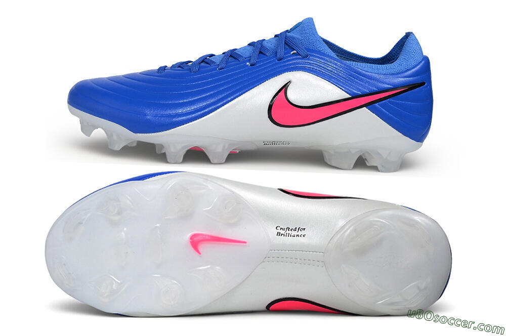 Nike Tiempo Legend 11 Elite FG Firm Ground Soccer Cleats - Blue/Baltic Blue/Metallic Silver 0
