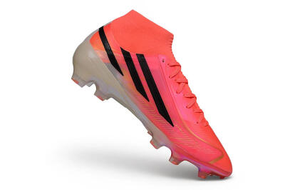 Adidas F50 Hyperfast Elite Laceless FG Firm Ground Soccer Cleats - Pink/Solar Pink/Black