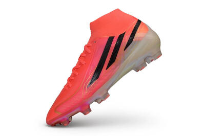Adidas F50 Hyperfast Elite Laceless FG Firm Ground Soccer Cleats - Pink/Solar Pink/Black